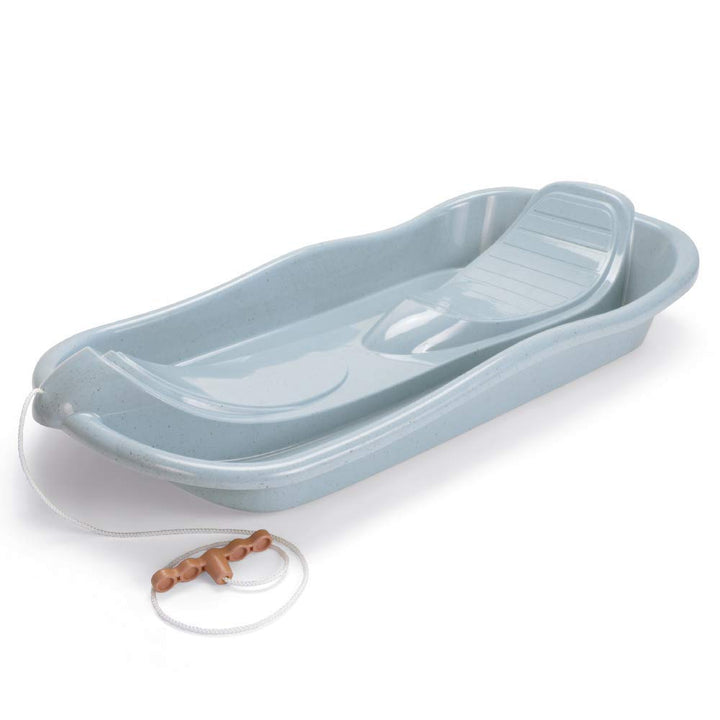 Dantoy 6762 Bio-Bobsled Sledge for Kids Eco-Conscious-Dust Blue