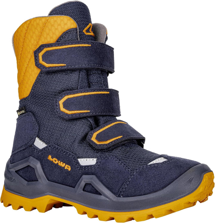 LOWA Stiefel hoch Milo GTX HI 26 EU Navy Orange, 26 EU Navy Orange