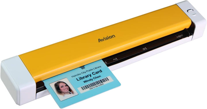 Avision Meta 10 Mobiler Dokumentenscanner | DIN A4 | Ideal für Papier, Plastikausweise, Fotos | USB