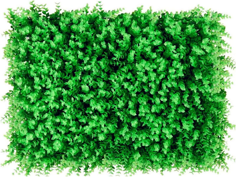 uyoyous Künstliche Hecke Sichtschutz 12 Stück Pflanzenwand Hintergrund Künstliche Ivy Leaf Pflanze U