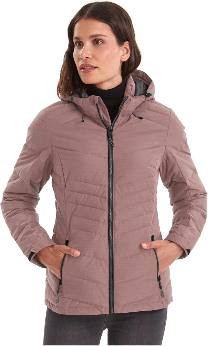 Killtec Damen Steppjacke Jacke in Daunenoptik mit abzippbarer Kapuze KOW 149 WMN QLTD Jckt wasserabw