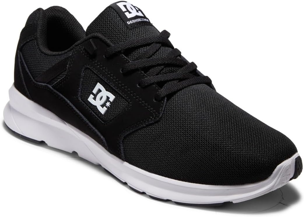 DC Shoes Herren Dc Skyline Freizeit-skateschuh Skate-Schuh 38 EU Black White, 38 EU Black White