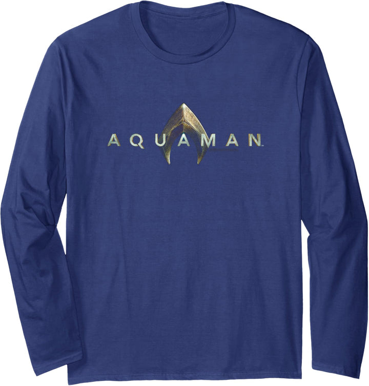 Aquaman Movie Logo Langarmshirt