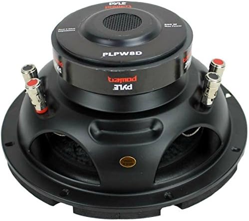 SUBWOOFER TIEFTON Lautsprecher PYLE PLPW8D DE 400 WATT RMS UND 800 WATT MAX 8" 20 cm 200 MM DVC VERD