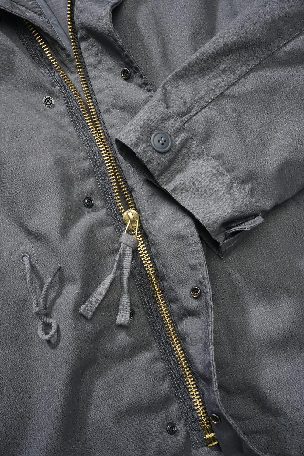 Brandit M51 US Parka, 3XL Deluxe Ripstop Charcoal