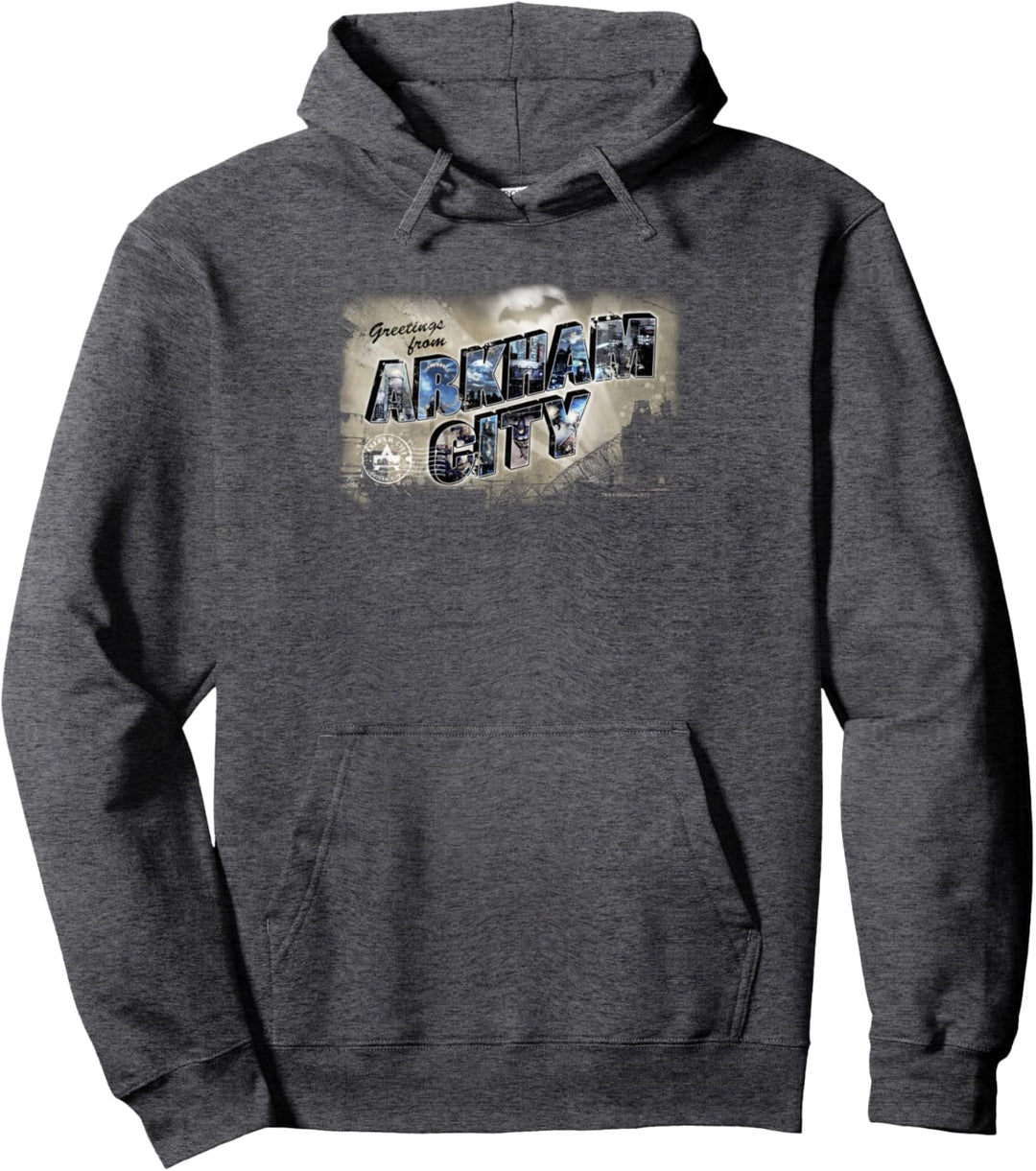 Batman: Arkham City Greetings From Arkham Pullover Hoodie