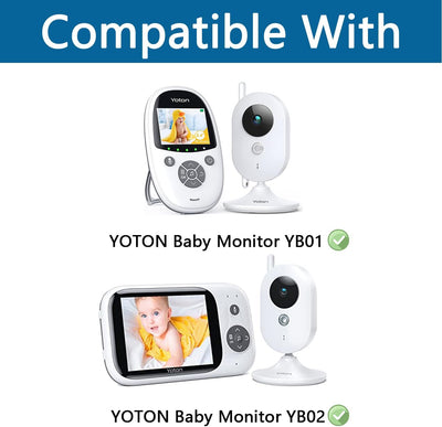 TIUIHU babyphone Halterung für YOTON Baby Monitor YB01/YB02，Baby Monitor Clip-Halterung für YOTON Ba