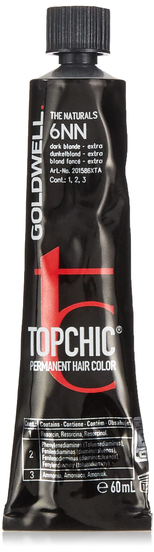 Goldwell Topchic Hair Color 6NN, 60 ml 6NN 60 ml (1er Pack), 6NN 60 ml (1er Pack)
