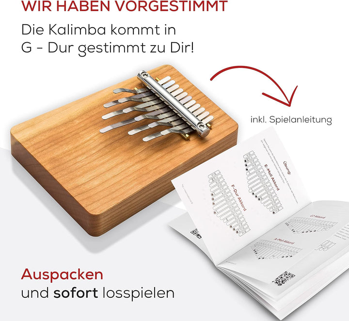 Hokema Kalimba B11 Melody - Das Original handgefertigt in Deutschland - Daumenklavier - Leicht zu le