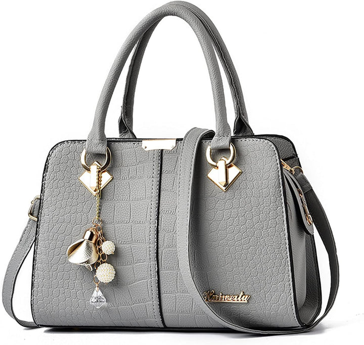 FANDARE Damen Handtasche Umhängetasche Frauen Schulterbeutel Shopper Tote Reise Henkeltasche Schulte
