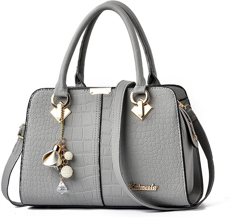 FANDARE Damen Handtasche Umhängetasche Frauen Schulterbeutel Shopper Tote Reise Henkeltasche Schulte