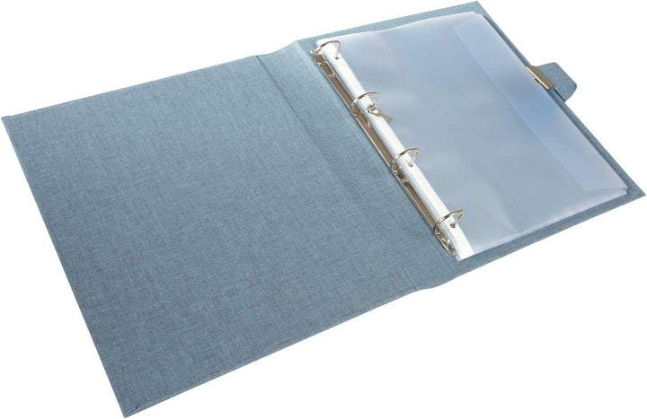 Goldbuch 53607 - Dokumentenmappe Summertime Trend 2 für DIN A4 Unterlagen, Ringbuchmappe mit 5 Sicht