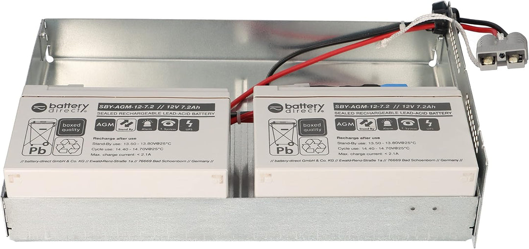 Akku kompatibel RBC22 APC Smart UPS 700 750 USV UPV Notstromversorgung
