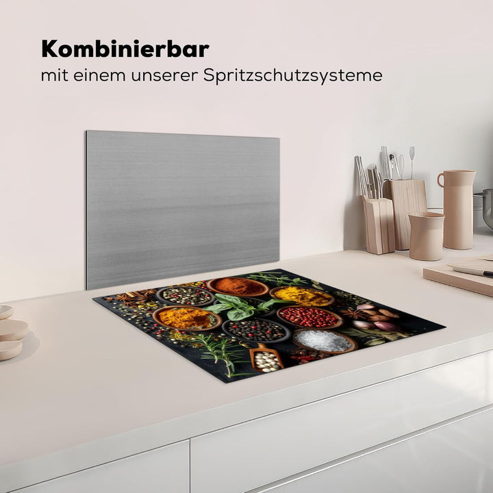 Herdabdeckplatte Einteilig Induktionsmatte Küche Abdeckung Ceranfeld Herd Abdeckplatte Deko Vinyl Ma