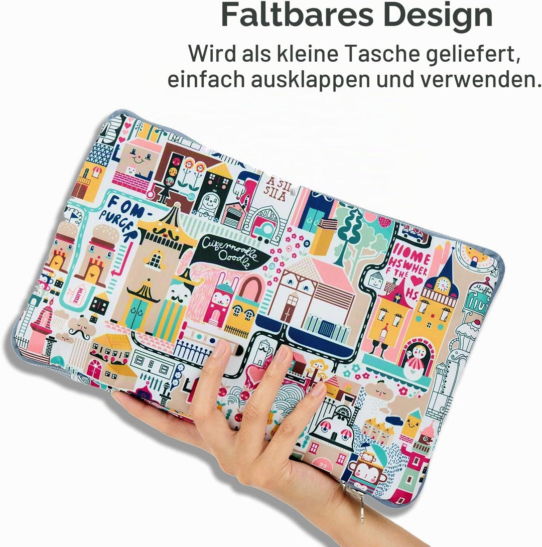 Arxus Grosse Faltbare Reisetasche Tragen Sie die Reisetasche am Wochenende über dem Gepäck mit Schul