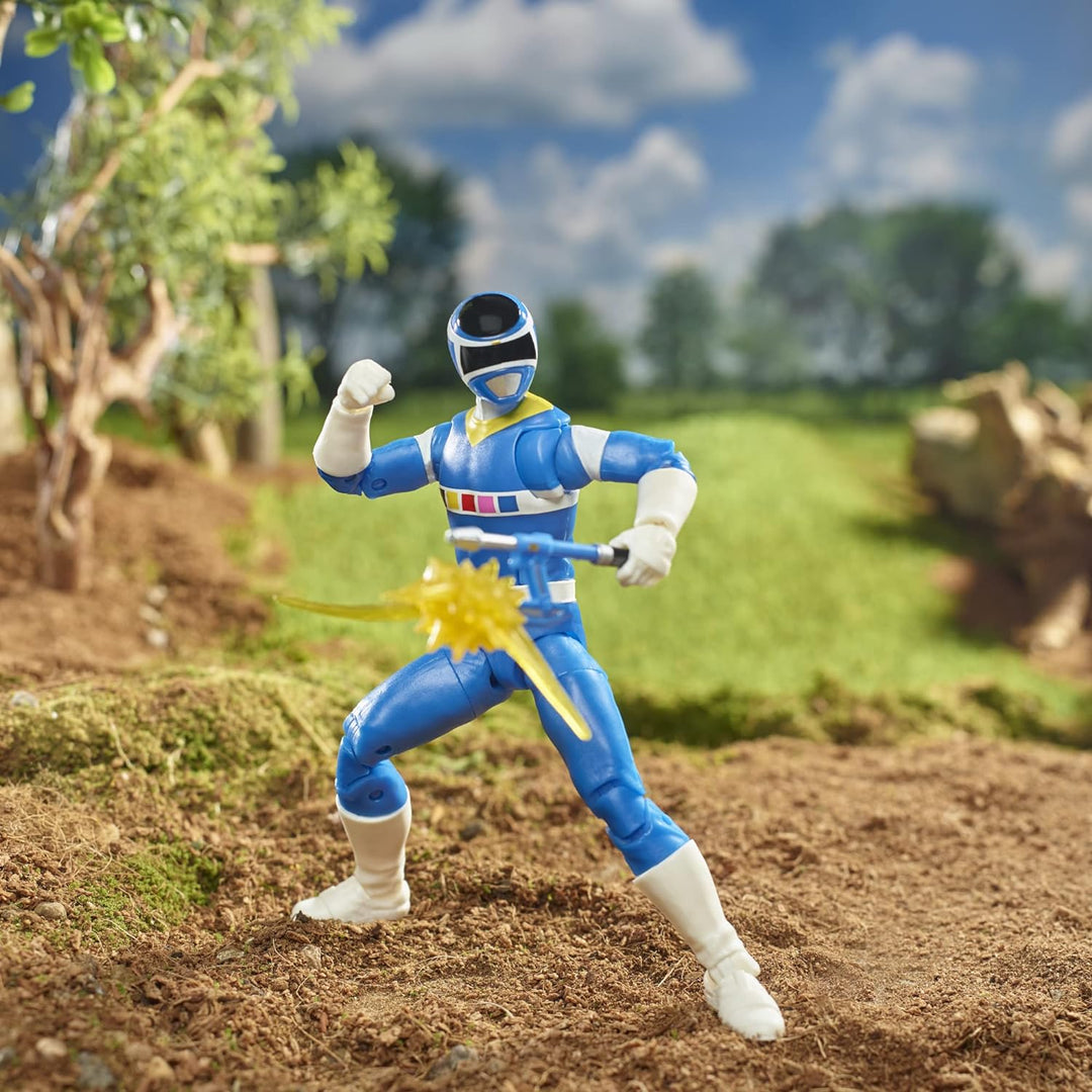 Power Rangers Hasbro Lightning Collection - In Space Blue Ranger &amp; Galaxy Glider Deluxe Action Figur