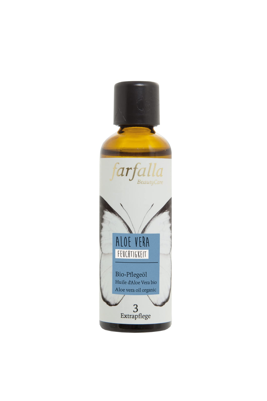 farfalla Aloe Vera Bio-Pflegeöl | feuchtigkeitsspendend | 75 ml