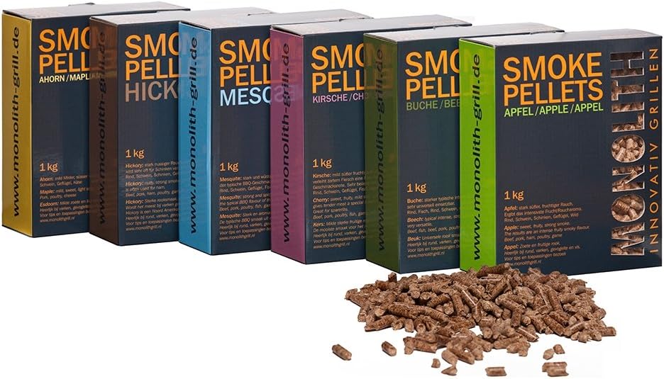 Monolith Smoke Pellets Kirsch / Cherry 1kg Karton Kirche, Kirche
