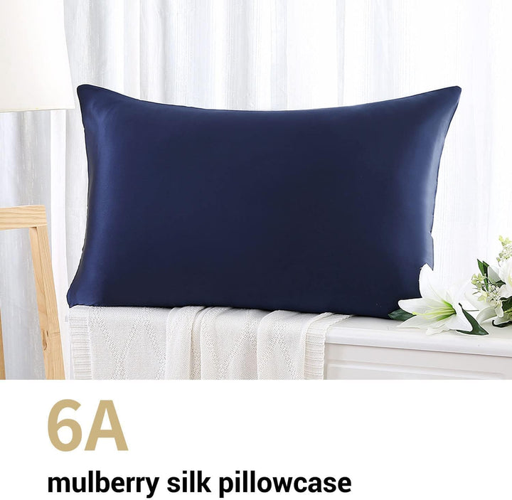 ZIMASILK Kissenbezug aus 100% Seide für Haare und Haut. Doppelseitige 19 Momme Reine Maulbeerseide K
