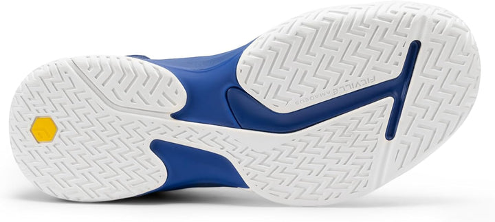 FitVille Extra Weit Tennisschuhe Herren rutschfest Hallenschuhe Atmungsaktiv Badminton Schuhe Bequem