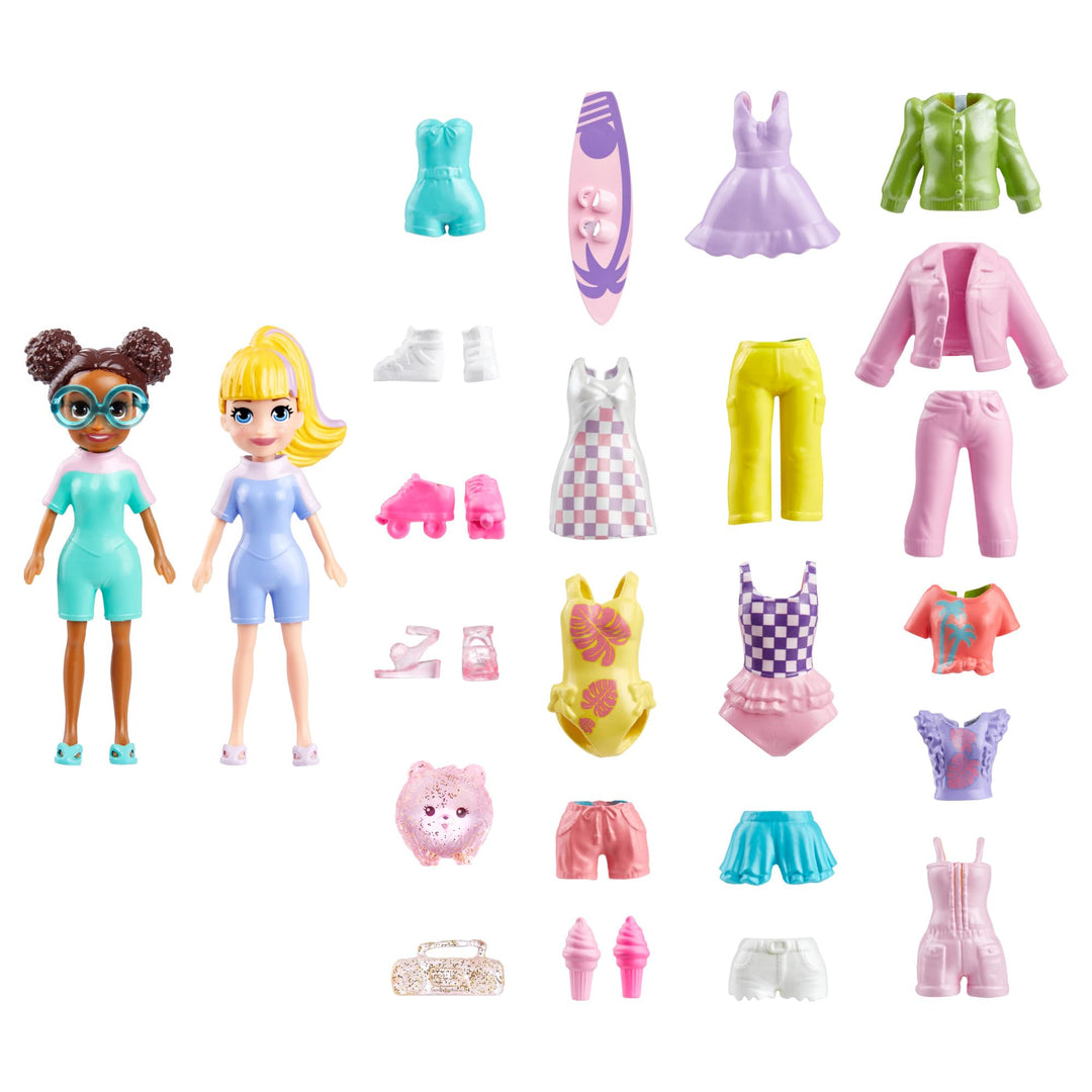 Polly Pocket Surfmode-Set für Mädchen ab 4 Jahren