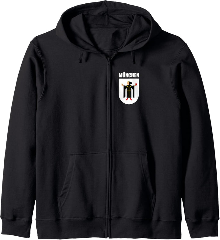 Munich Bavaria Coat Of Arms Souvenir Munchen Deutsch Gifts Kapuzenjacke