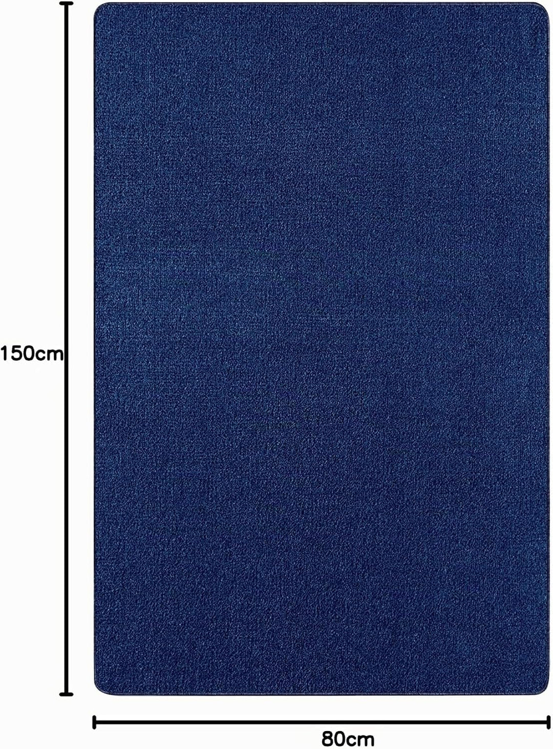 Hanse Home Nasty Läufer – Flauschiger Kurzflor Teppich Einfarbig Unifarben für Esszimmer, Wohnzimmer