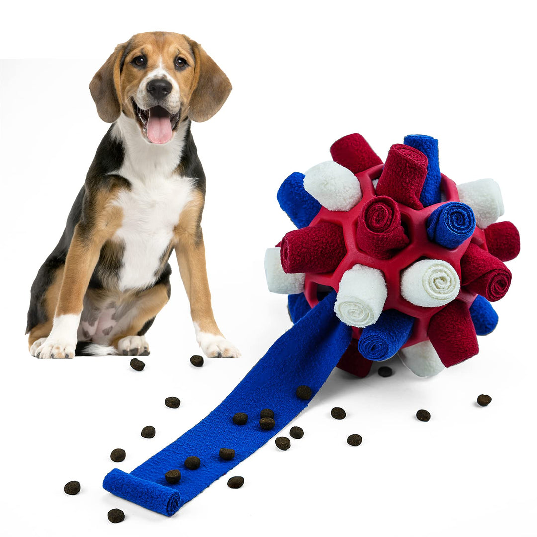 Schnüffelball für Hunde, Schnüffelteppich Schnüffelspielzeug Interaktive Hundespielzeug tragbarer Ha