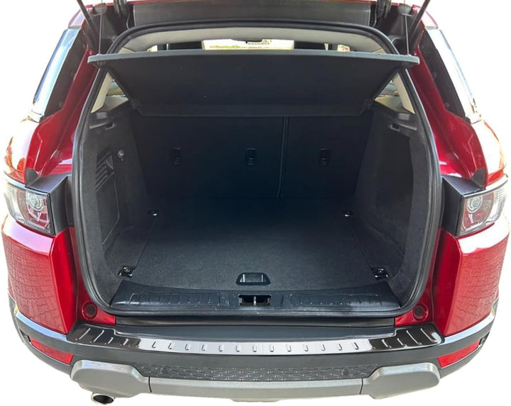 RECAMBO Ladekantenschutz Edelstahl Hochglanz poliert, Chrom Look - kompatibel für Range Rover Evoque