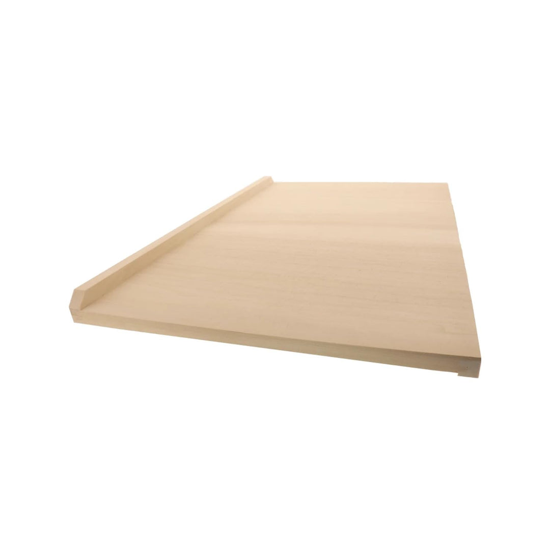 Gravidus Backbrett mit Zwei Anschlagleisten, 60x39 cm