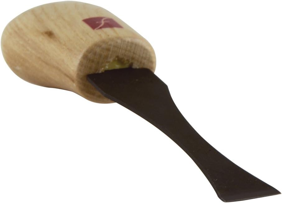 Flexcut #1 Palmmeissel, Hartstahl, massiver Eschenholzgriff, 5/8 Zoll (FR406) #1 - 5/8 Inch Handmeis