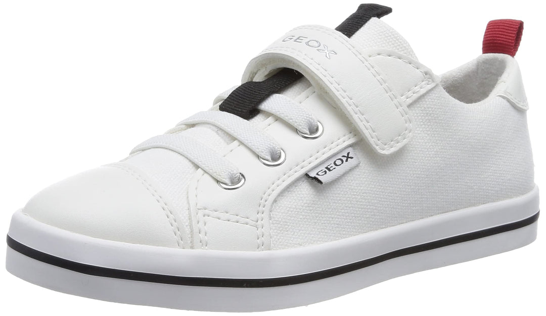 Geox Mädchen Jr Ciak Girl Sneaker 32 EU Weiss, 32 EU Weiss