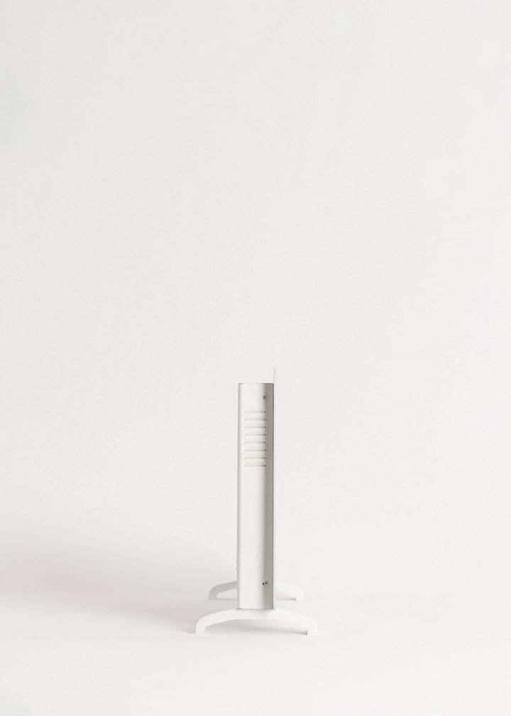 CREATE/WARM CRYSTAL 2500W / Weisser elektrischer Glaskonvektor, WiFi, einstellbare Leistung, leiser