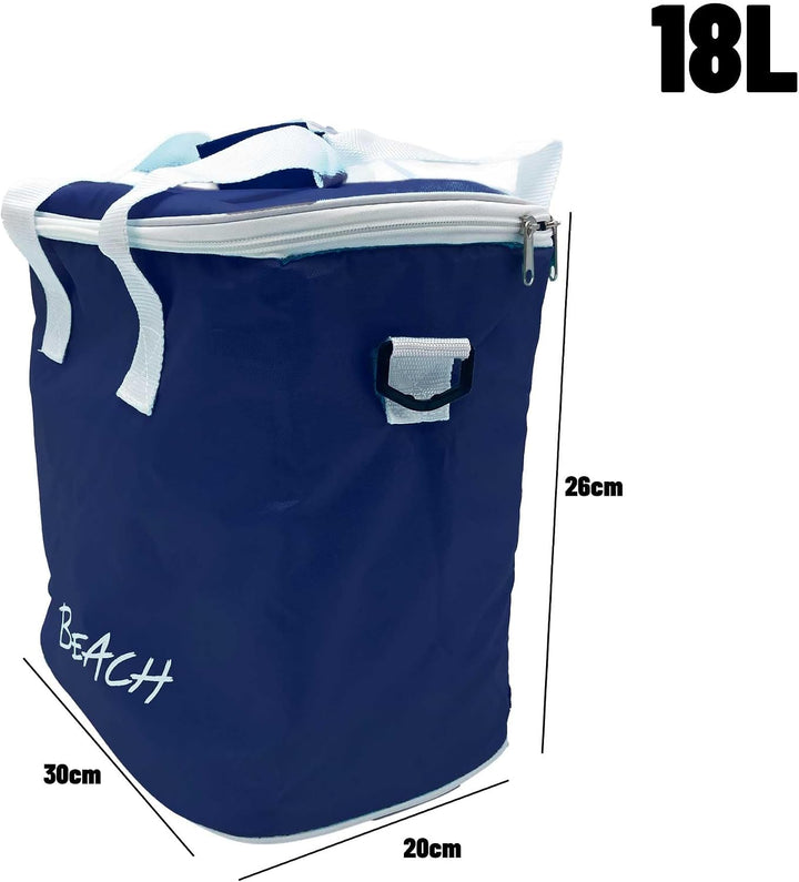 Too Beach Kühltasche, weich, 18 l dunkelblau, dunkelblau