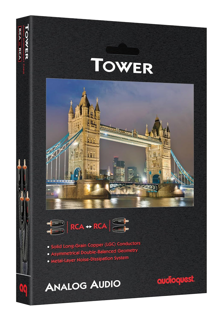 audioquest Cinch Tower 1,5M 1.5 Meters, 1.5 Meters