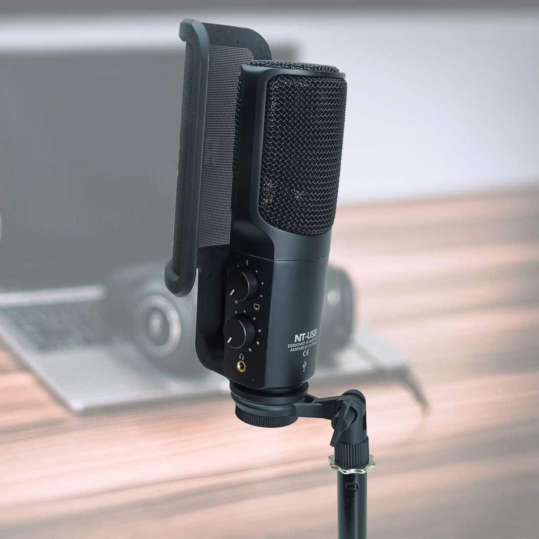 keepdrum MSA033 Mikrofonhalter kompatibel mit Rode NT-USB, NT1-A, Podcaster MSA033-Mikrofonhaler, MS