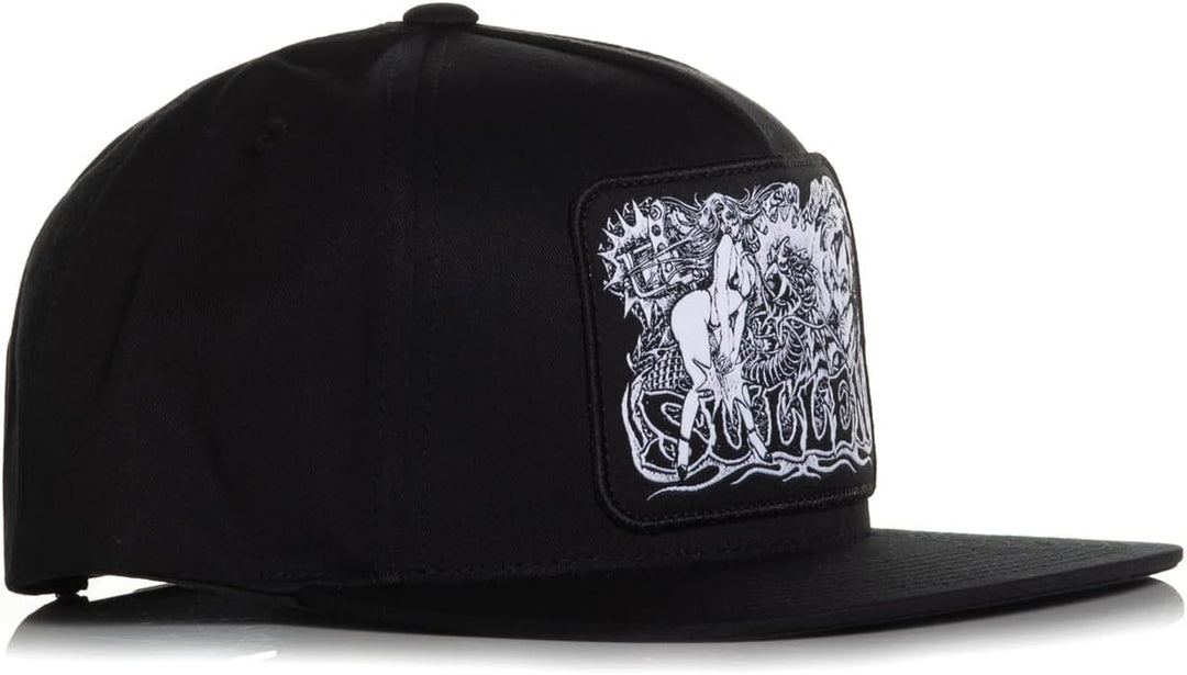 Sullen Men's Palladium Black Snapback Hat One Size