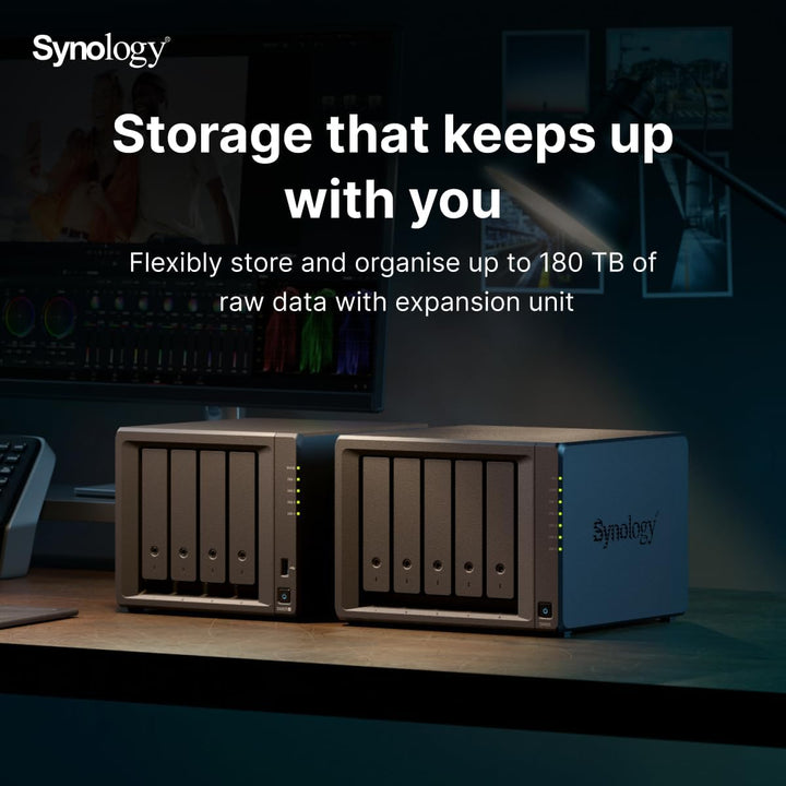 Synology DS925+ 24TB (Synology HAT3300-6T) 4Bay Desktop NAS