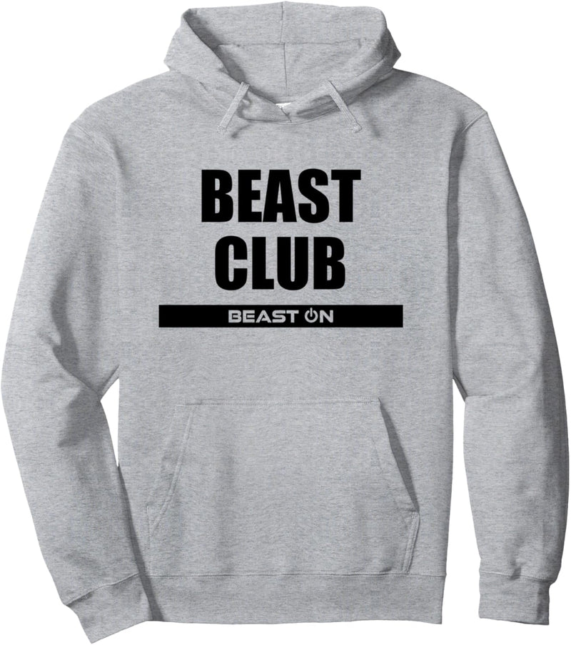 Beast Club Fitness Workout Gym Bodybuilding Motivation Pullover Hoodie