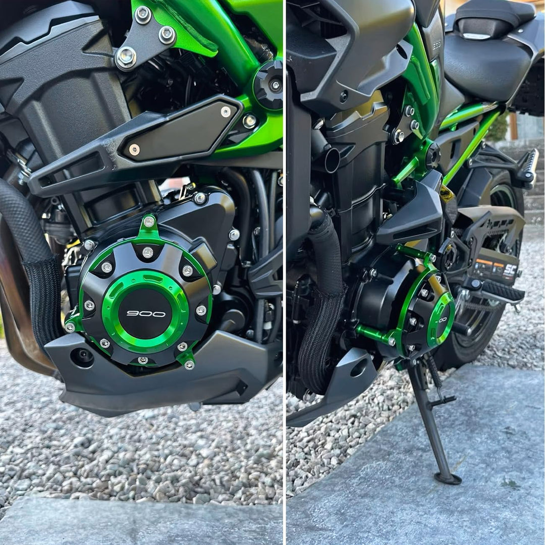 Motorrad Zubehör für Kawasaki Z900 Z900SE 2017-2022 2023 2024 Motorabdeckungen Protektoren Kurbelgeh