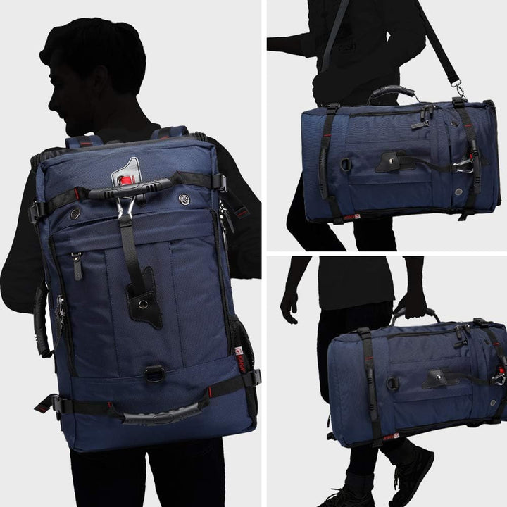 KAKA Travel Backpack, Carry On Backpack Durable Convertible Duffle Bag Fit for 15.6 Inch Laptop for