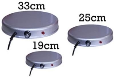 Hemel Tränkenwärmer mit Thermostat - Ø 19 cm, Wärmeplatte, Heizplatte, Tränkenheizung