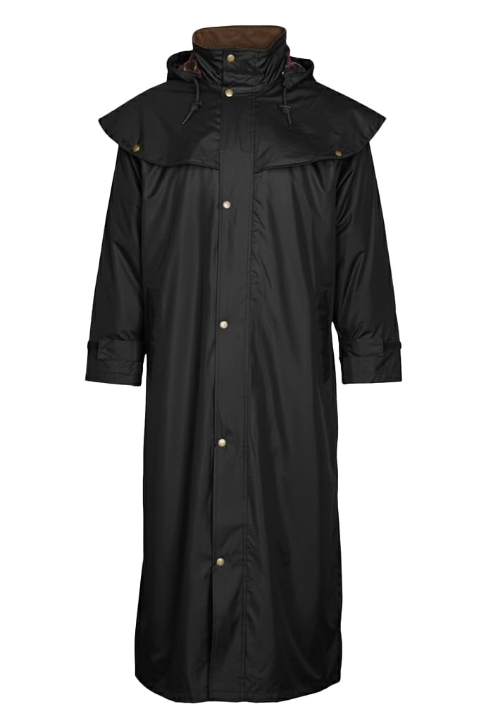 Scippis Stockman Coat Regenmantel M Schwarz, M Schwarz