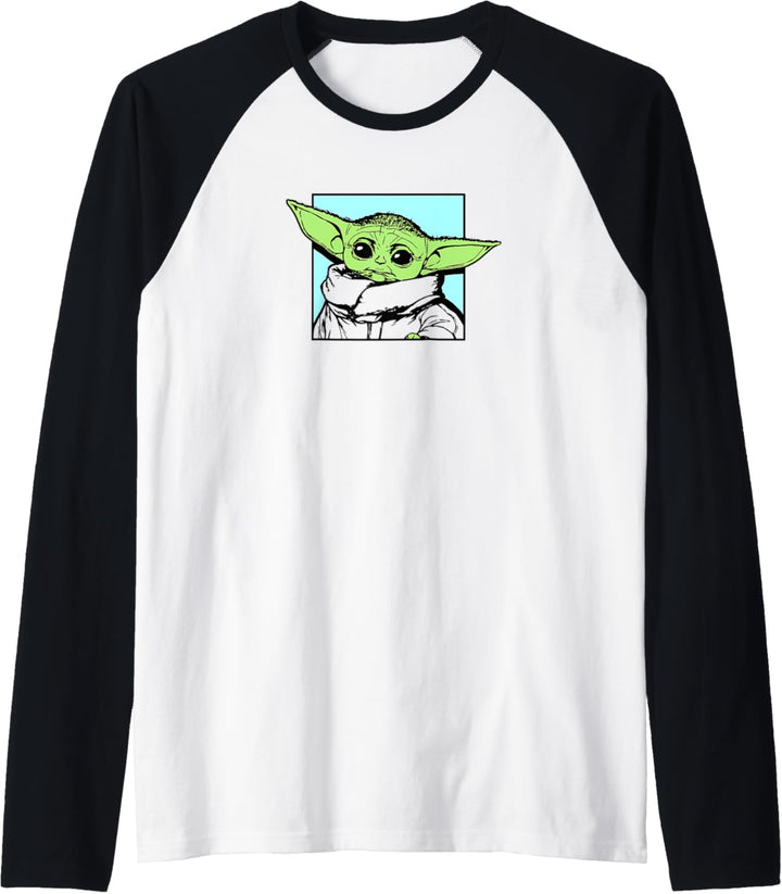 Star Wars: The Mandalorian The Child Simple Square Raglan