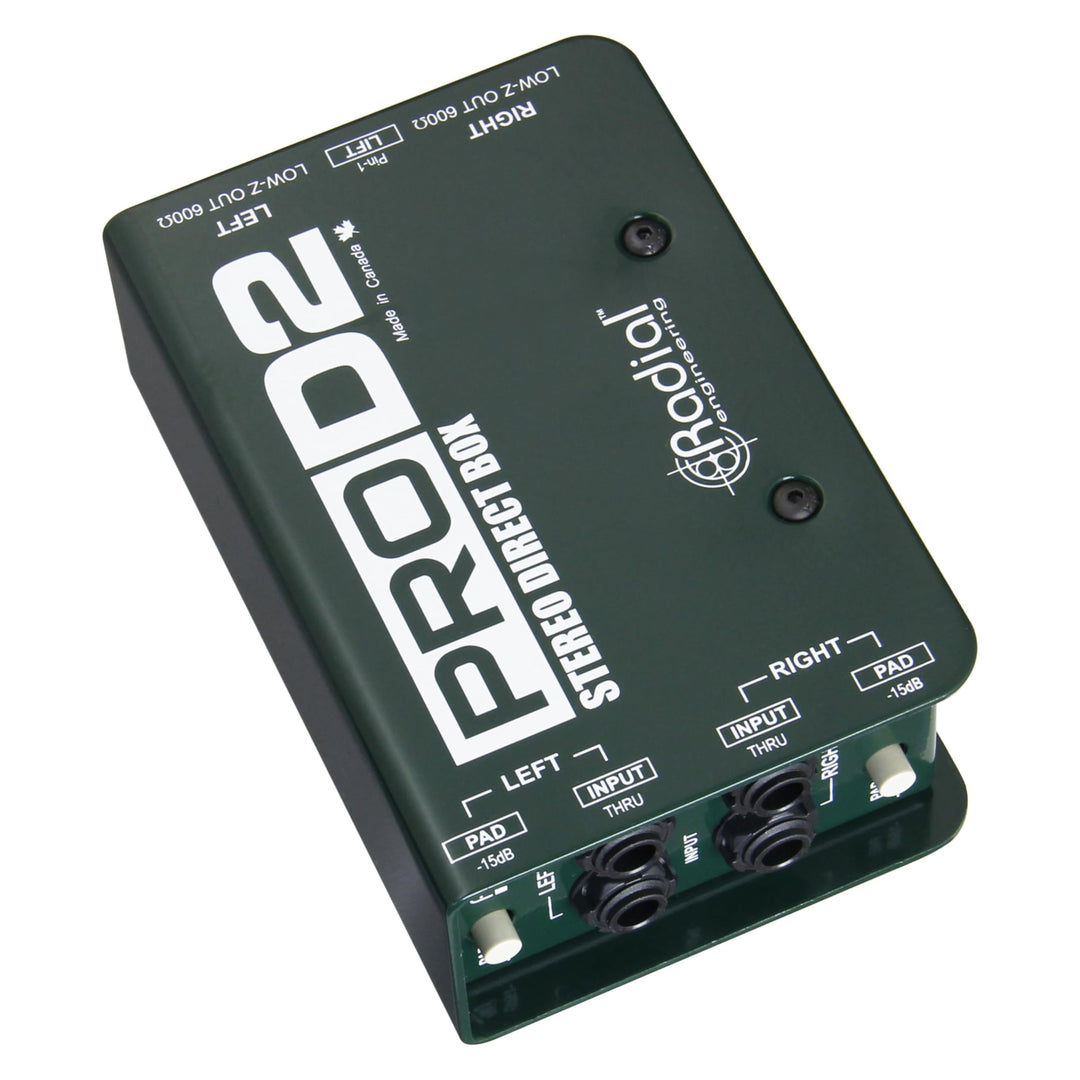 Radial engineering Pro D2 DI Box