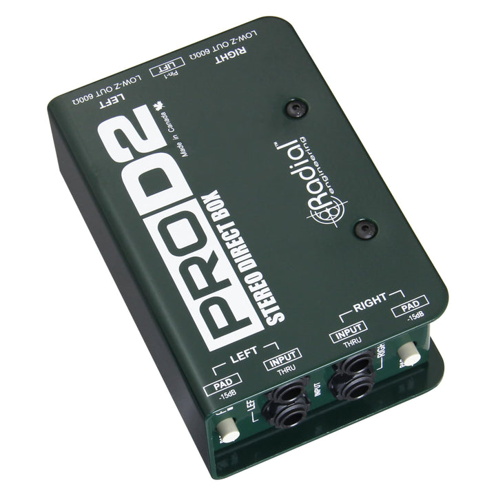 Radial engineering Pro D2 DI Box