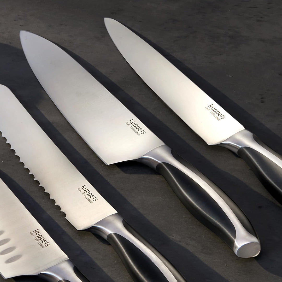Kuppels CHEF Kochmesser | exzellente Schärfe & Schnitthaltigkeit | hochwertiger Klingenstahl | schar
