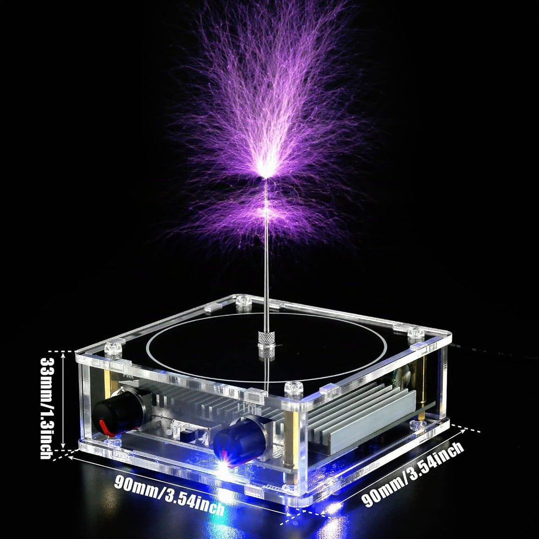 Music Tesla Coil,Tesla Coil Music Box,Musik Tesla Spule,Berührbarer Künstlicher Blitz,Lichtbogengene