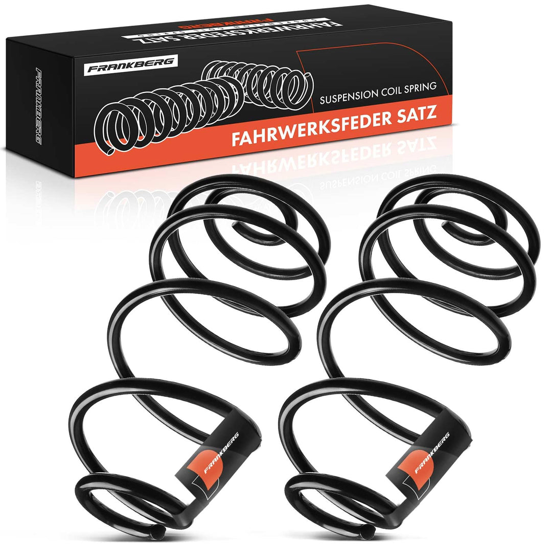 Frankberg 2x Federn Fahrwerksfeder Hinterachse Kompatibel mit Astra G CC F08 F48 1998-2004 Astra G S
