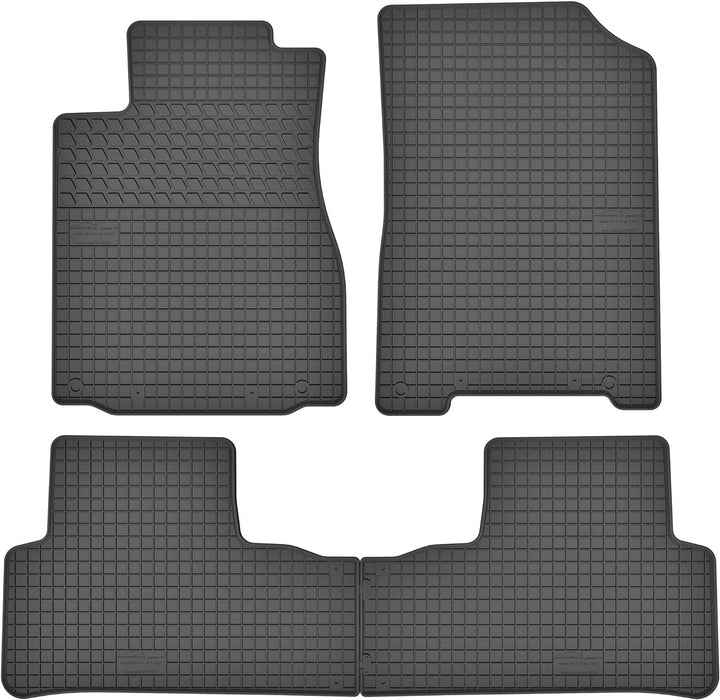 edecor Gummimatten Automatten Gummifussmatten Gummi Fussmatten Satz Set für Honda CR-V IV Bj. 2012-2